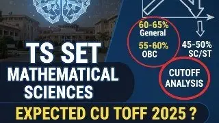 TS SET Mathematical Sciences Expected Cutoff 2025: Detailed Analysis of Previous Years' Cutoff