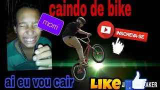 V&iacute;deo engra&ccedil;ado caindo de bicicleta: )