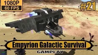 Empyrion Galactic Survival gameplay walkthrough Part 21 - Heavy Fighter vs Alien OutPost