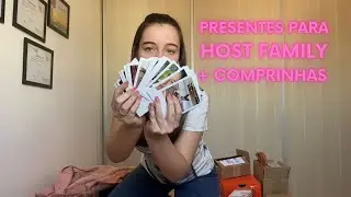 PRESENTES PARA HOST FAMILY + COMPRINHAS PRÉ-EMBARQUE