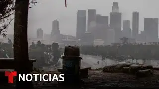 Emergencia en California por lluvias intensas y las autoridades emiten recomendaciones