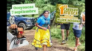 1er Carrera por el día Internacional de la mujer INDIGENA con Lorena Ramírez