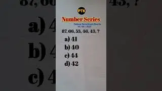 Number Series Questions #reasoning #yt #ytshorts #shortfeed