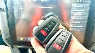 Toyota RAV4 2023 — новый ключ с SmartPro и обходом TIS