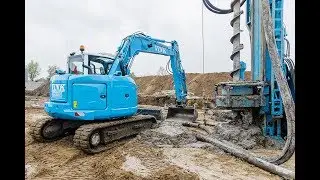 Kobelco SK75SR rupsgraver voor Aannemingsbedrijf Vink BV uit Overasselt