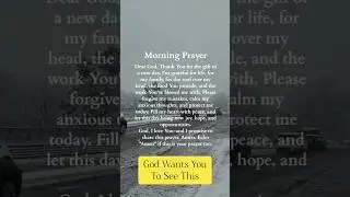 Must Listen To This..Best Morning Prayer To Start Your Day #morningprayer