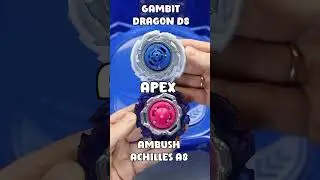 Beyblade Burst QuadStrike - Gambit Dragon D8 VS Ambush Achilles A8
