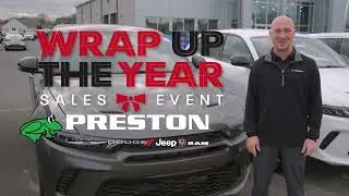 Preston CDJR - Millsboro  Early Wrap Up The Year Sales Event