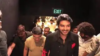 Hero Kiran Abbavaraam Entry at K-RAMP Trailer Launch Event | Shreyas Media