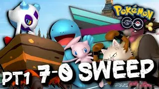 Stacked 7 round Vortex Cup SWEEP! Mandibuzz (with Air Slash!) surprises opponents! Part 1.