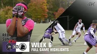 They Blamed The REFS | True Kingz vs. Raiderz | 7v7 Flag | RFB Sunday Raw (XIV, Week 6)