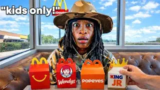 I Tried Every Fast Food Kids Meal