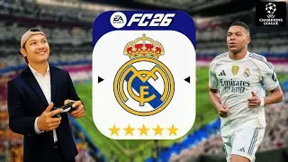 ERA KEBANGKITAN KING MADRID OTW 16 UCL?! FC 26 CHAMPIONS LEAGUE MODE🏆🔥