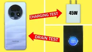 Realme 13 Pro Battery Drain Test 100% to 0% || Realme 13 Pro Charging Test 0% to 100%