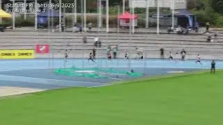 Stafett-FM H17 4x100m heat 3 Lahtis 2025