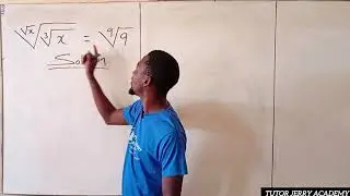 Tutor Jerry Academy Presents: Solve This Oxford Admission Question....