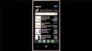 eBay Application for Windows Phone 7