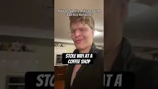 I Stole WiFi at a Coffee Shop