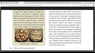 The Vijayanagar kings issued a large number of Gold coins called Varaha(Pon in tamil, Honnu-Kannada)