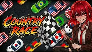 Type Your Country = Join the Race 🏎️ | COUNTRY RACE LIVE #trendingnow