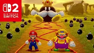 Mario Party Jamboree Nintendo Switch 2 Multiplayer Minigames - Shy Guy vs Mario vs Wario vs Daisy