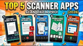 Top 5 Scanner Apps to Scan Documents Like a Pro