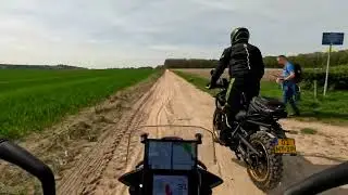 TET  NL Sectie 03 Groesbeek naar Someren op de KTM 390 Adventure en de Royal Enfield Himalyan 450