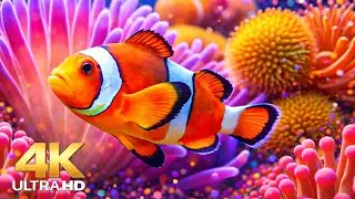 Relaxing Reef Fish Video  Ultra HD 4K for Stress