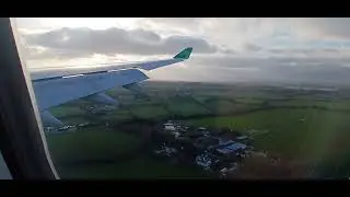 Aer Lingus Christmas Eve Dublin Landing 