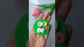 Beautiful clay craft 🧆#shorts #diy #craft #art #clay #clayart #viralshort
