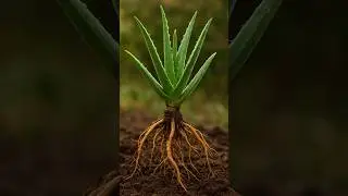 How to Grow Aloe Vera from a Stem! 🌱 #gardening