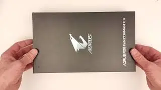 В свободной продаже не найти! Gigabyte AORUS RGB Commander - распаковка, краткий обзор.