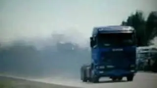 SCANIA 143 450 VS volvo FH 500 DRAGSTER &Sigma;&Epsilon;&Rho;&Rho;&Epsilon;&Sigma; GFAL1 mpeg4