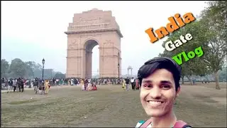 India gate this is very  beautiful place  Vlog NomadSurya