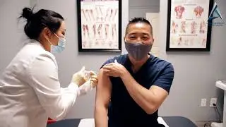 Dr. Alex Tam Gets His First Immunity and Energy Shot!
