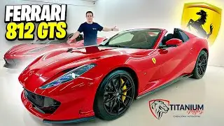 FERRARI 812 GTS | A Experiência Única de um V12 a Céu Aberto!