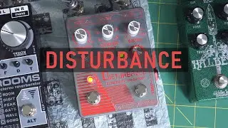 Death By Audio - Disturbance - Multi Modulation Pedal [Non-Talking Guitar + Synth Demo]