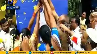 APSRTC Merge in Govt , Employees Express Happy | in Various Places