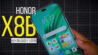 HONOR X8B│UNBOXING LATINOAMERICA│Con Barra DINÁMICA y Flash delantero