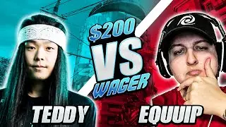 $200 2v2 WAGER! EQUUIP VS. TEDDYRECKS