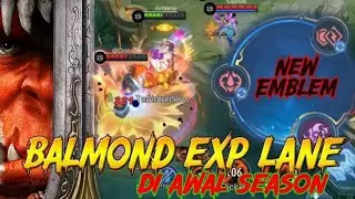 BALMOND BEST BUILD | BALMOND EXP NEW EMBLEM_GAMEPLAY TANK ASSASSIN - MOBILE LEGENDS