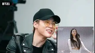 bts reaction to jennie gives Advice to Baby Monster