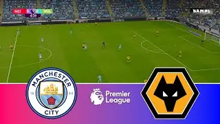 Manchester City vs Wolverhampton - Premier League 25/26 / Full Match All Goals / PES 21 Gameplay
