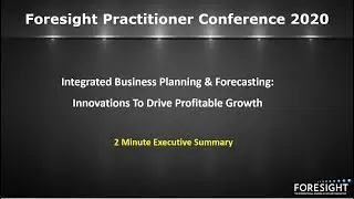 Foresight 2020 Conference In 2 Minutes