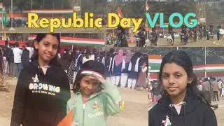 FINALLY MY FIRST VLOG 😍 | REPUBLIC DAY 2026 🇮🇳🔥#short#nazmeem and ayat classes
