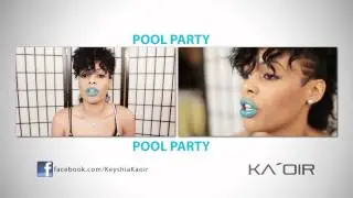 POOL PARTY - KA'OIR Turquoise Lipstick Review (feat. @KeyshiaKaoir)