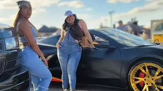 NO MORE MIAMI CAR SHOWS FOR ME! IG MODELS EVERY WHERE.