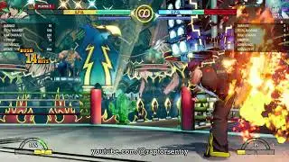 City of the Wolves Jae Hoon 35 Hit BIG DAMAGE Double Super Corner Combo (At Least Flux SPG Required)