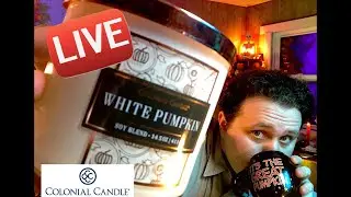 LIVE - COLONIAL CANDLE Massive Autumn Haul & Unboxing - 15 Fragrances 🍂