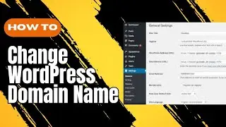 How to change domain name of a wordpress website (Step By Step) 2025